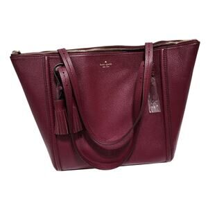 KATE Spade Orchard Street Maya Tote‎ purse bag in blackberry new!!!